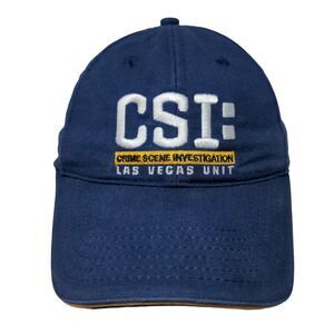CSI Crime Scene Investigation Las Vegas Unit Slideback Hat Blue One Size SNCO